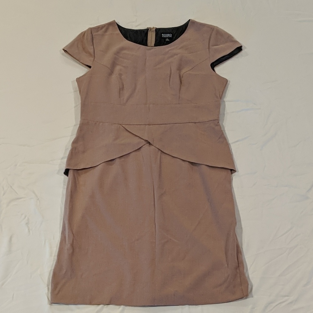 Soho Apparel Mermaid Waist Midi Dress